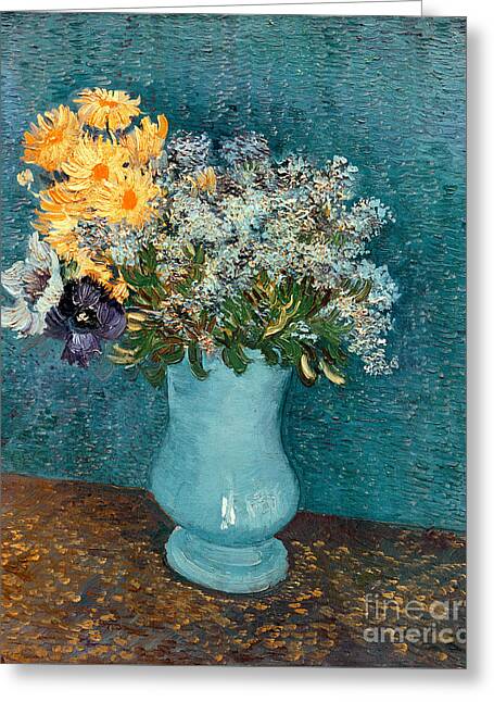 Marguerite Flowers Paintings Greeting Cards