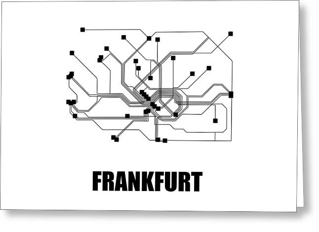 Designs Similar to Frankfurt White Subway Map #1