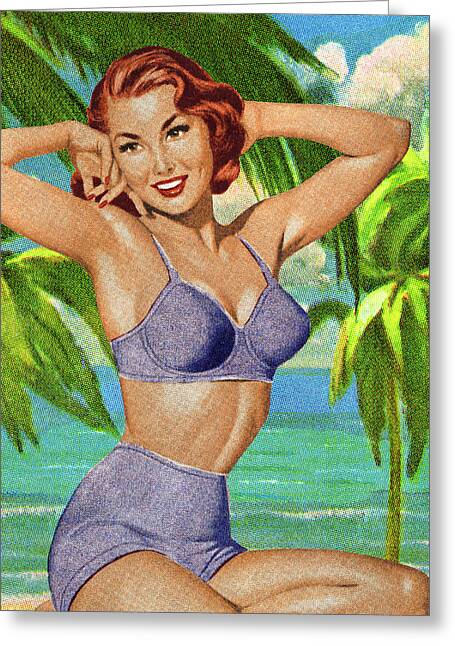 Bathing Suit Greeting Cards for Sale - Fine Art America