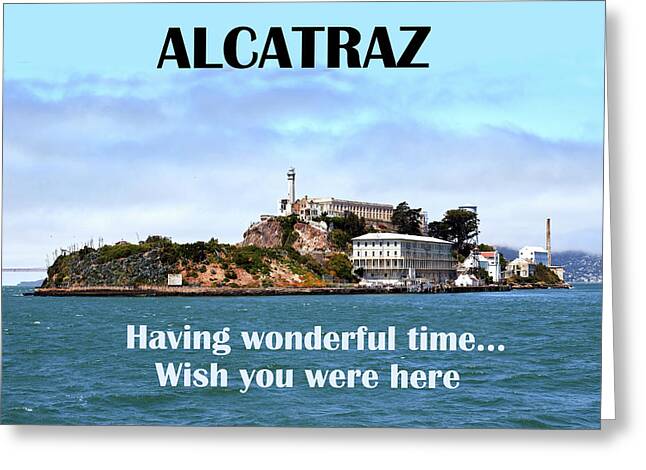 Alcatraz Island Greeting Cards