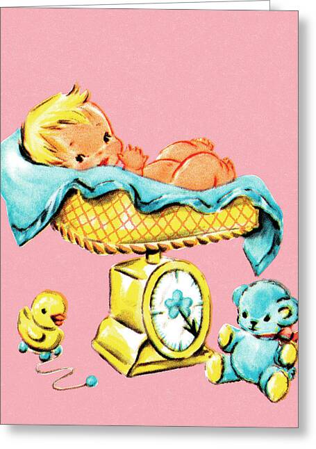 Baby Shower Greeting Cards for Sale - Fine Art America