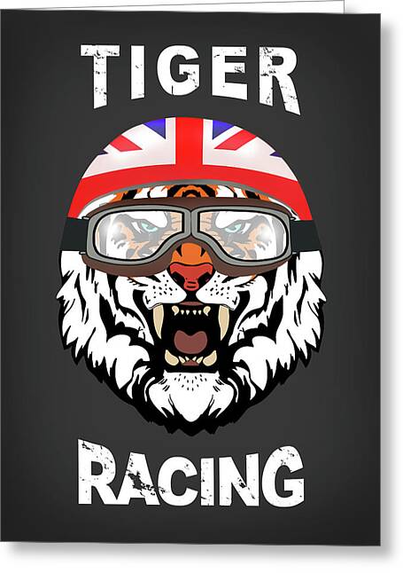 Triumph Tiger Greeting Cards