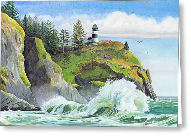 Cape Disappointment Greeting Cards