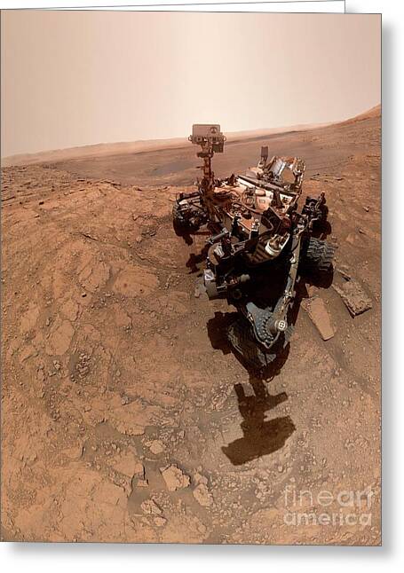 Curiosity Rover Greeting Cards