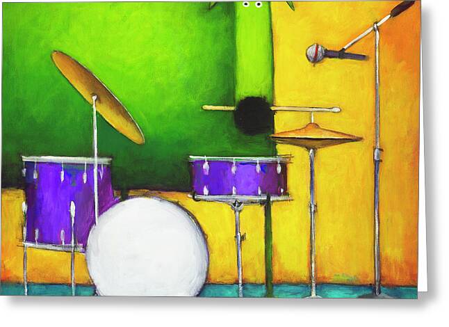 Snare Drums Greeting Cards