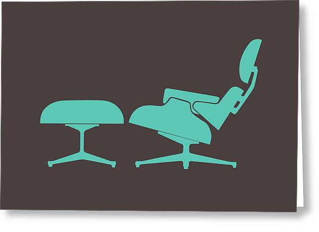 Lounge Chairs Greeting Cards