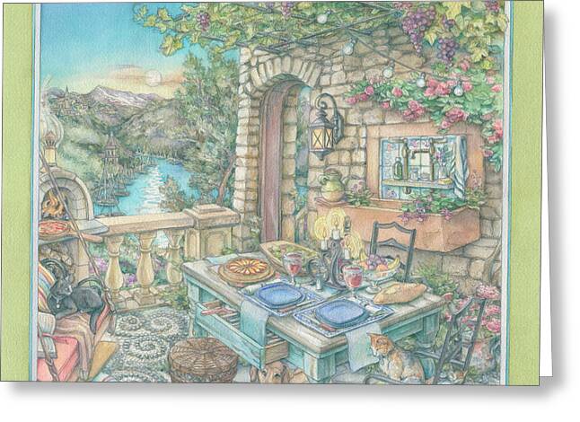 Outdoor Patio Greeting Cards