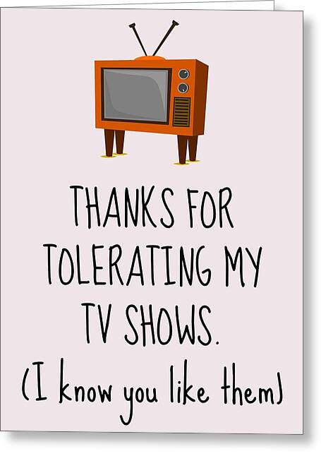 Tv Show Greeting Cards