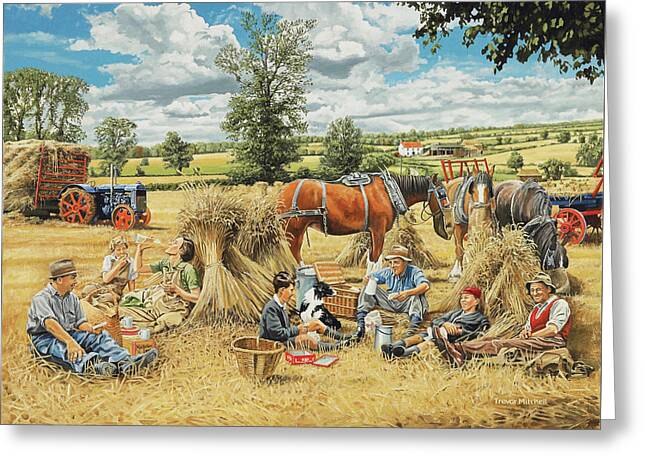 Harvest Time Greeting Cards