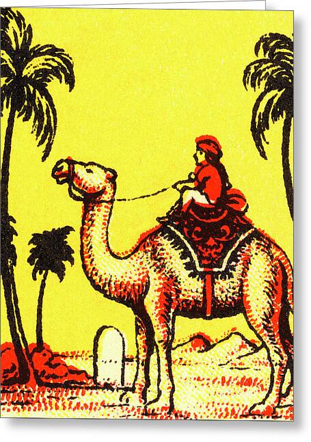 Camel Rider Greeting Cards