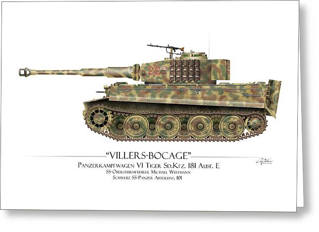 King Tiger Tank Greeting Cards - Fine Art America