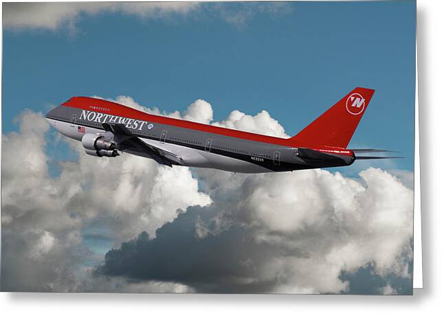 Boeing 747 Photos Greeting Cards