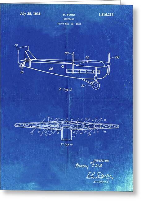 Ford Tri-motor Greeting Cards