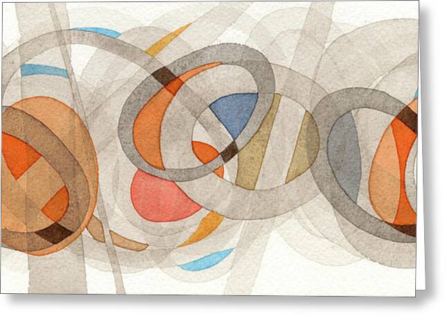Abstract Orbs Greeting Cards