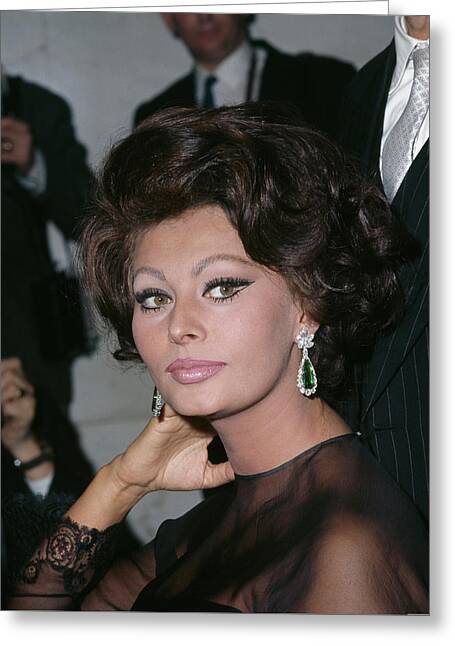 Sophia Loren Hollywood Echte Handarbeit Rahmen Öl Gemälde Bild Bilder G02706 