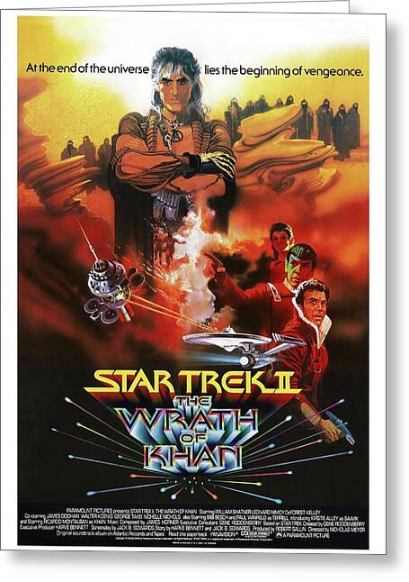 The Wrath Of Khan Greeting Cards