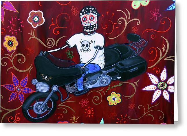 Hotrod Paintings Greeting Cards