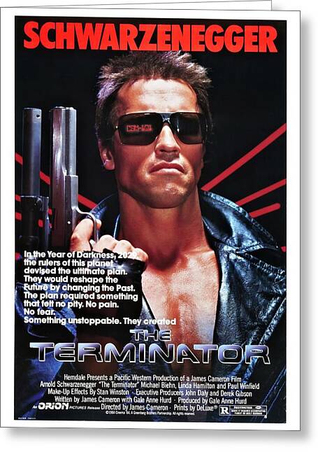 The Terminator Greeting Cards