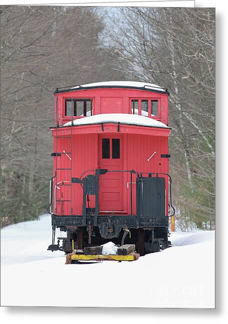 Old Caboose Greeting Cards