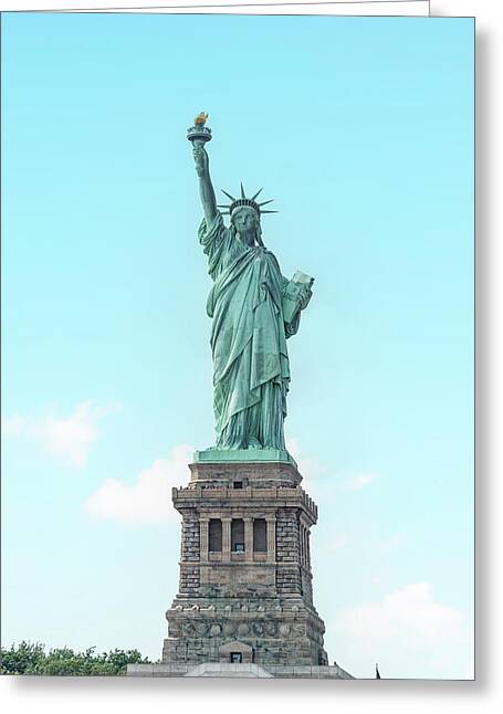 Statue Of Liberty National Monument Greeting Cards