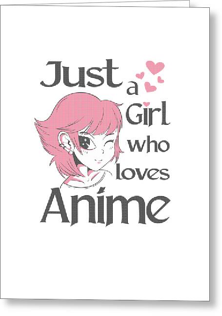 M4 Anime Girl #8 Greeting Card for Sale by EmpireKitsune