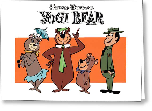Yogi Bear Greeting Cards - Fine Art America