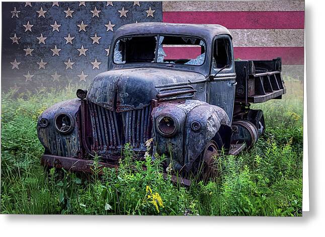 Rustic Truck Greeting Cards