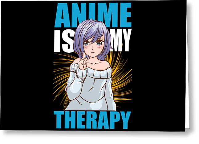 Aesthetic Anime Girl Pfp Greeting Card for Sale by WhoDidIt
