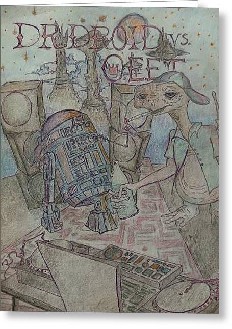 R2-dr Greeting Cards