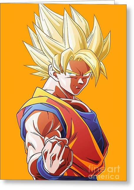 Dragonball : Goku super saiyan blue Greeting Card for Sale by  Snatchedesigns