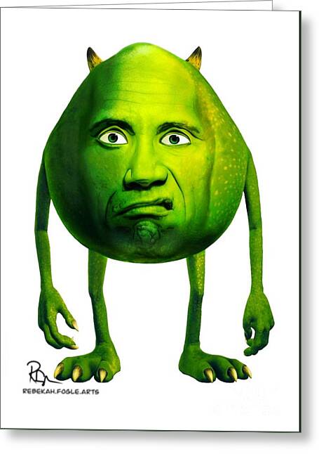 Shrek Meme Drip | Greeting Card