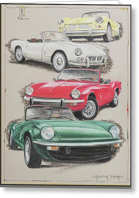 Pastell Drawings Greeting Cards