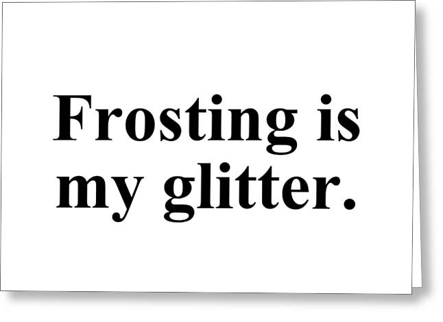 Frosting Digital Art Greeting Cards