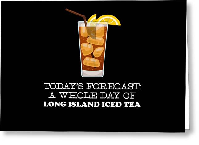Long Island Ice Tea Greeting Cards - Fine Art America