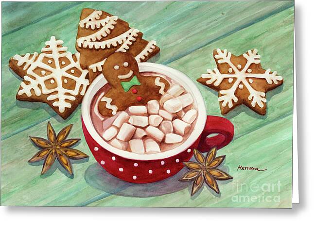 Hot Cocoa Greeting Cards