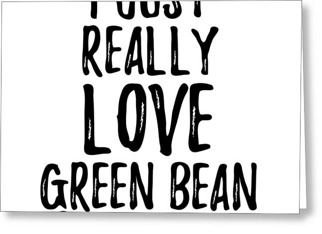 Green Bean Casserole Greeting Cards