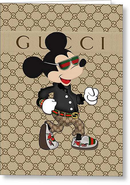 Gucci Logo Greeting Cards - Pixels