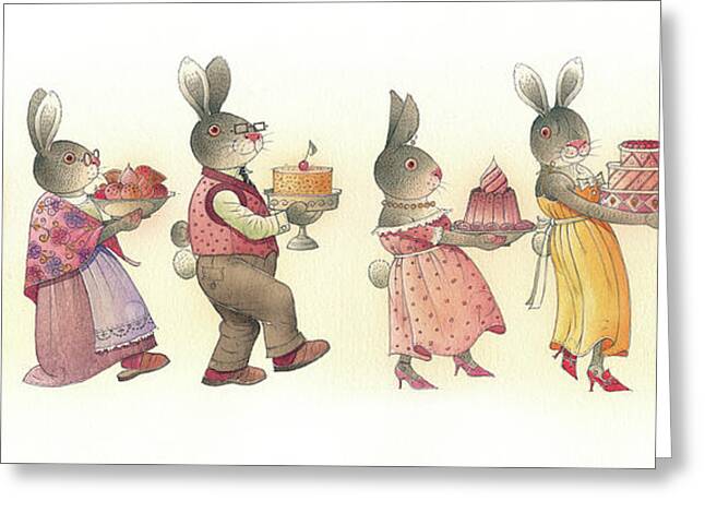 Rabbit Marcus the Great Greeting Cards