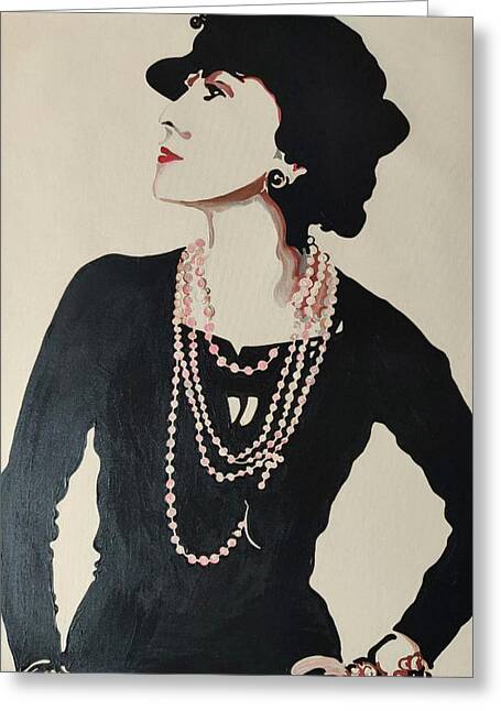 Coco Chanel Greeting Cards for Sale - Pixels