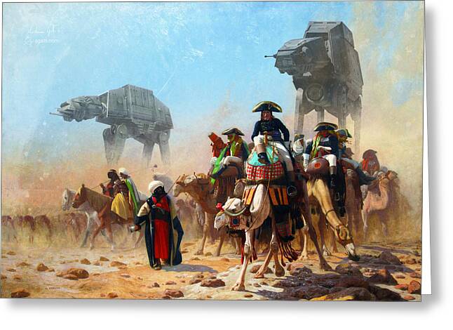  Digital Art - Napoleon in Egypt by Andrea Gatti