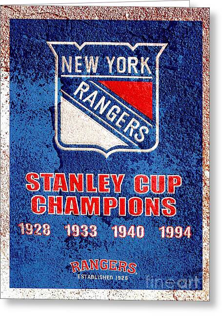 New York Rangers Greeting Cards for Sale - Fine Art America