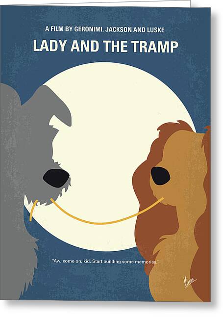Lady And The Tramp Greeting Cards