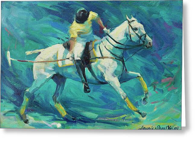 Polo Player Greeting Cards