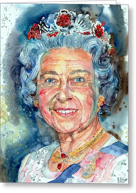 Queen Elizabeth Greeting Cards