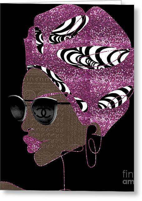 Headwrap Greeting Cards