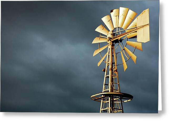Old Windmill Greeting Cards