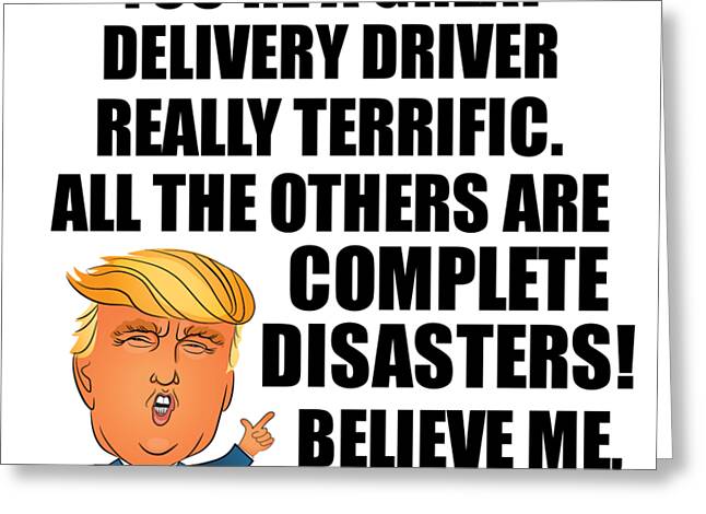 Delivery Driver Greeting Cards