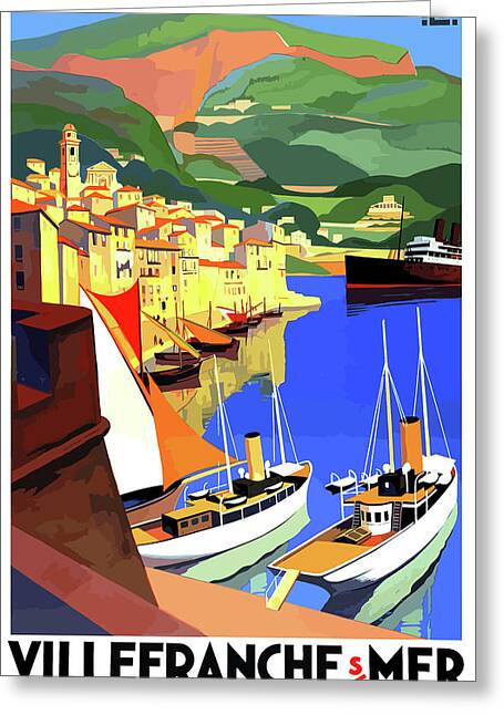 Villefranche Greeting Cards