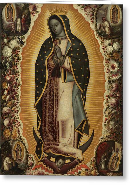 Basilica De Guadalupe Greeting Cards