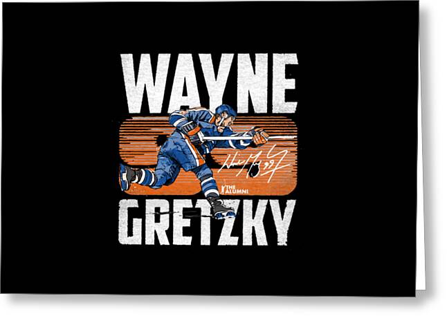 Wayne Gretzky Greeting Card for Sale by Tawakartawa